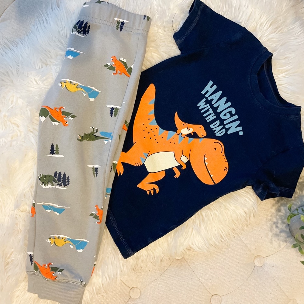 Dino pajama set